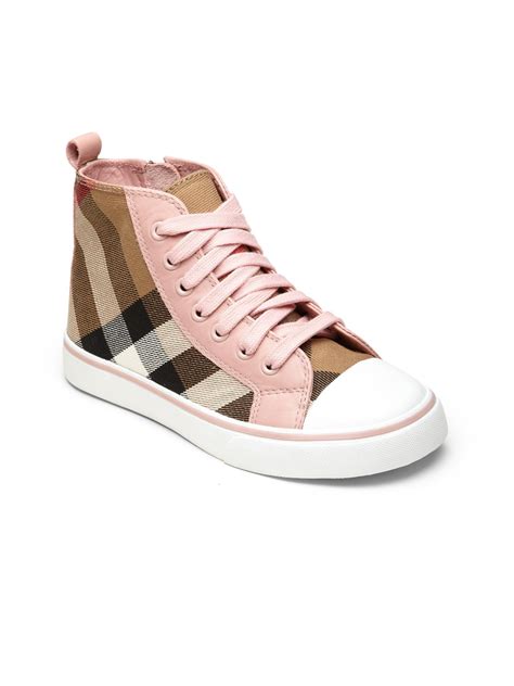 pink burberry sneakers|pink pale Burberry shoes.